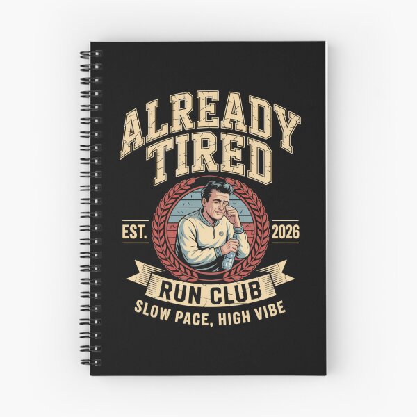 Item preview, Already Tired Run Club - Slow Pace High Vibe - Tired Dad Run - Beginner Runner - Back Of The Pack Runner - Reluctant Runner - Slow Miles - Morning Coffee Runner -  Run Club - Easy Pace Runner designed and sold by JansenGS.
