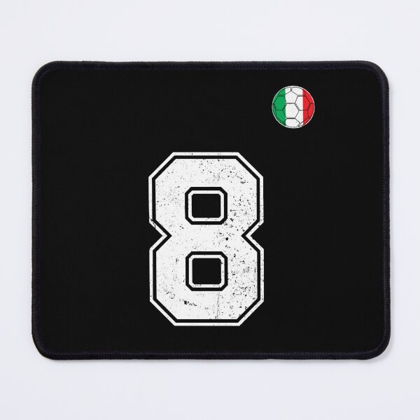 Item preview, Italy Soccer Number 8 Vintage Sports Fan designed and sold by RoyesButler.