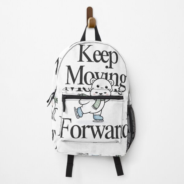 Item preview, Keep Moving Forward Cute Bear Illustration designed and sold by SoftAuraStudi0.