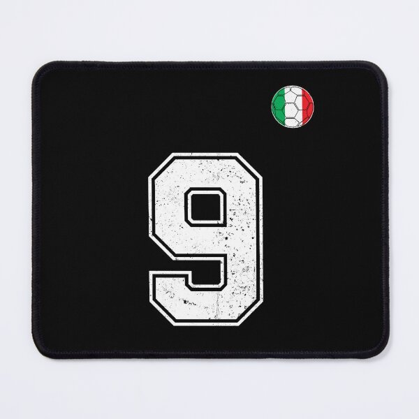 Item preview, Italy Soccer Number 9 Vintage Sports Fan designed and sold by RoyesButler.