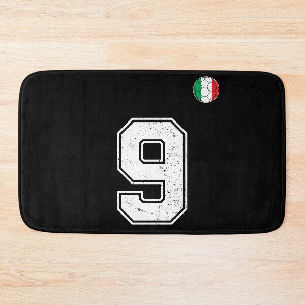 Item preview, Italy Soccer Number 9 Vintage Sports Fan designed and sold by RoyesButler.