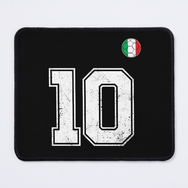 Item preview, Italy Soccer Number 10 Vintage Sports Fan designed and sold by RoyesButler.