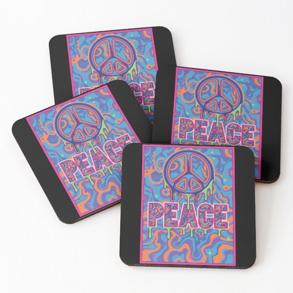 Item preview, Trippy Festival Peace Hippie Mushroom Tie Dye designed and sold by LuminOrb.