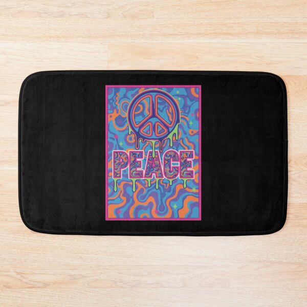 Item preview, Trippy Festival Peace Hippie Mushroom Tie Dye designed and sold by LuminOrb.