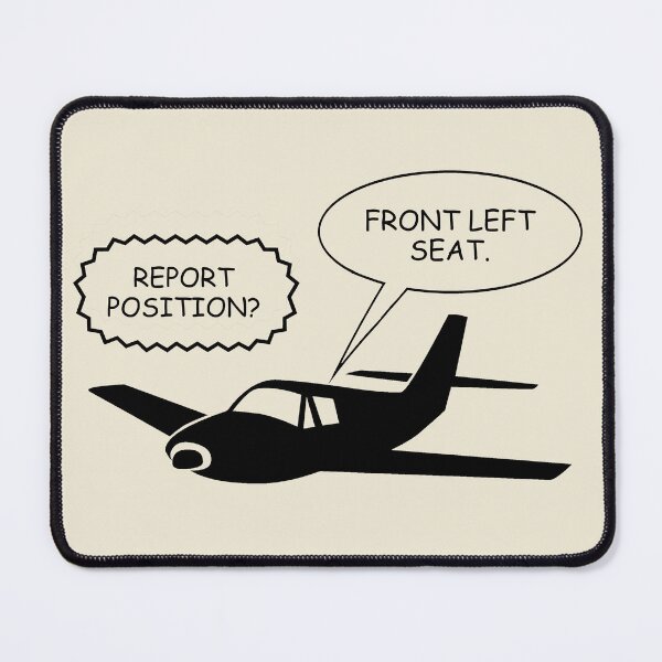 Item preview,  Funny Air Traffic Control to Pilot, "Report Position?" designed and sold by True Challenge.