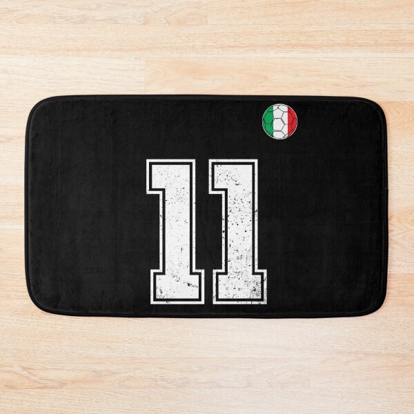 Item preview, Italy Soccer Number 11 Vintage Sports Fan designed and sold by RoyesButler.