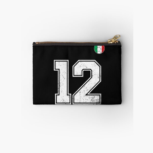 Item preview, Italy Soccer Number 12 Vintage Sports Fan designed and sold by RoyesButler.