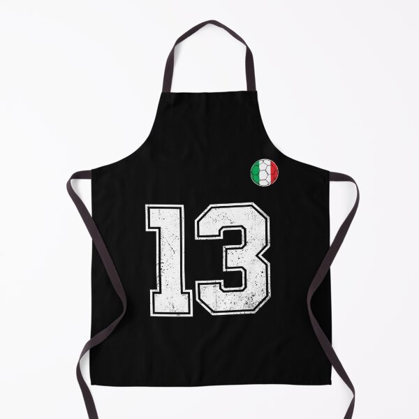 Item preview, Italy Soccer Number 13 Vintage Sports Fan designed and sold by RoyesButler.