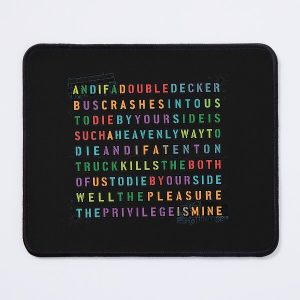 Item preview, Colorful Song Quote Typographic Art Design designed and sold by MiniStars9897.