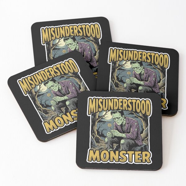 Item preview, Frankenstein Misunderstood Monster - Vintage Horror Comic designed and sold by quackynaut.