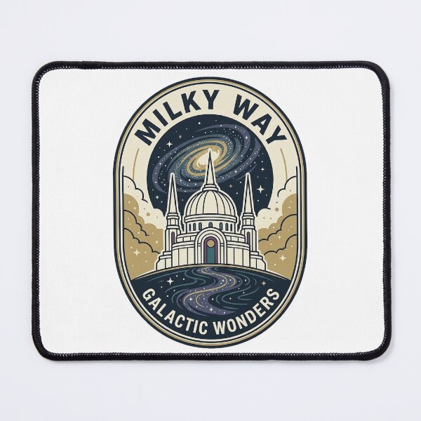 Item preview, Milky Way Galactic Wonders Retro Cosmic Temple designed and sold by k3rstman1.