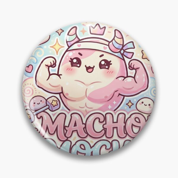 Item preview, Macho Mochi Muscle Kawaii Anime Art designed and sold by Shirt-Otakus.