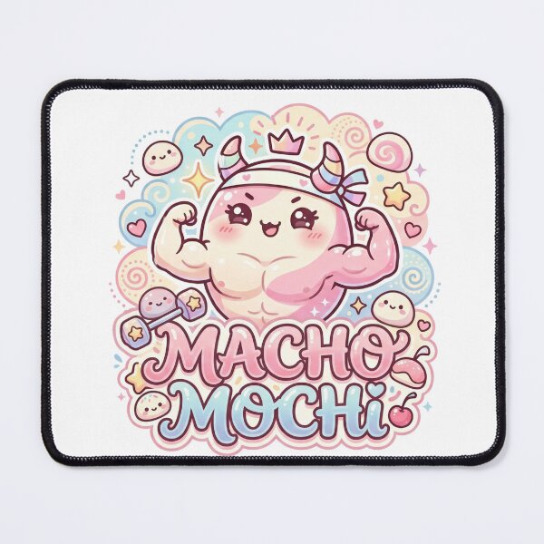 Item preview, Macho Mochi Muscle Kawaii Anime Art designed and sold by Shirt-Otakus.