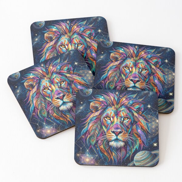 Item preview, Cosmic Lion  designed and sold by shantilovesart.