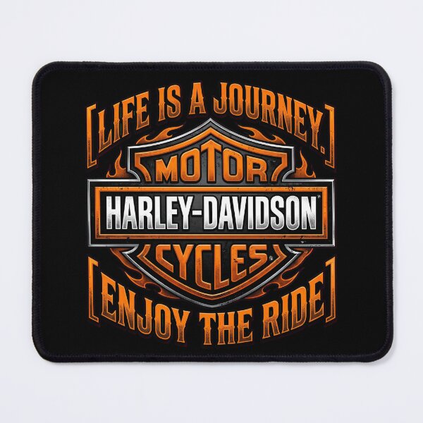 Item preview, Harley Davidson Life Is A Journey Enjoy The Ride Freedom Rider Art designed and sold by enzoade.