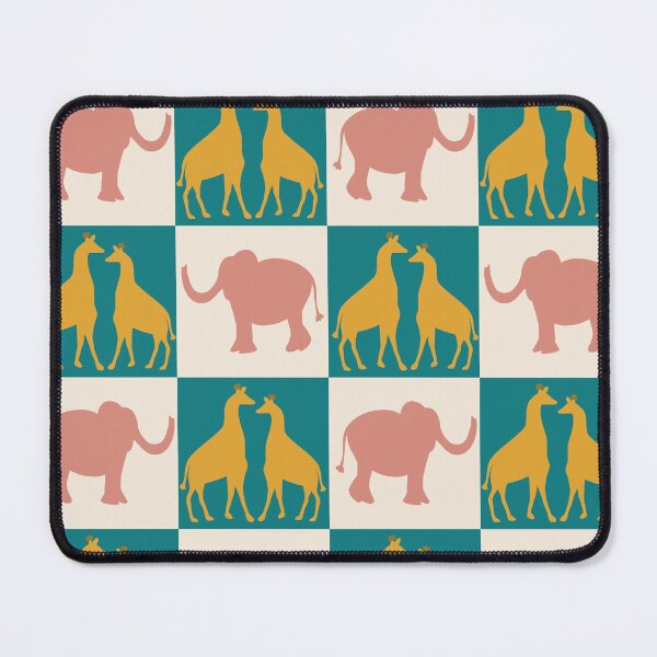 Artikelvorschau, Animal Checkers – Afrohemischer Sonnenschein entworfen und verkauft von Vicci Lou Illustration .