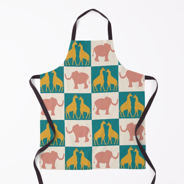 Item preview, Animal Checkers - Afrohemian Sunshine designed and sold by Vicci Lou Illustration .