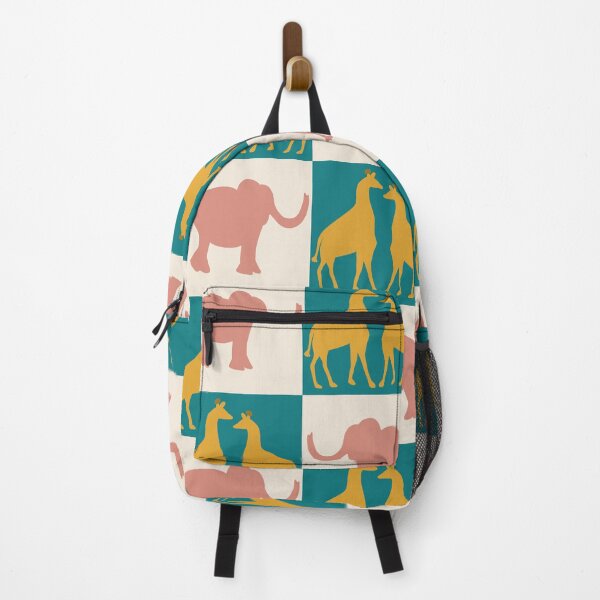Item preview, Animal Checkers - Afrohemian Sunshine designed and sold by Vicci Lou Illustration .