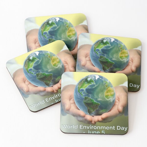 Item preview, World Environment Day 2026 T-Shirt | Save Earth Hands Holding Planet | Eco Friendly Art designed and sold by RAMHEARTS.