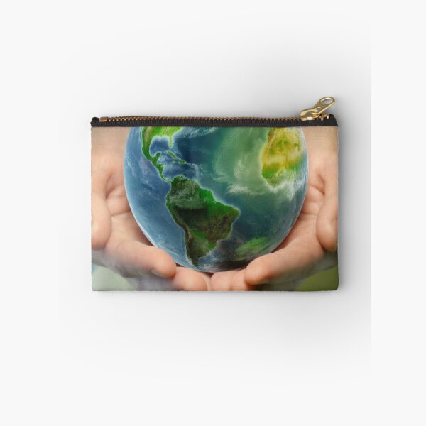 Item preview, World Environment Day 2026 T-Shirt | Save Earth Hands Holding Planet | Eco Friendly Art designed and sold by RAMHEARTS.