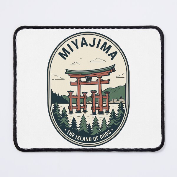 Item preview, Miyajima Japan Island of Gods Vintage Torii Gate designed and sold by k3rstman1.