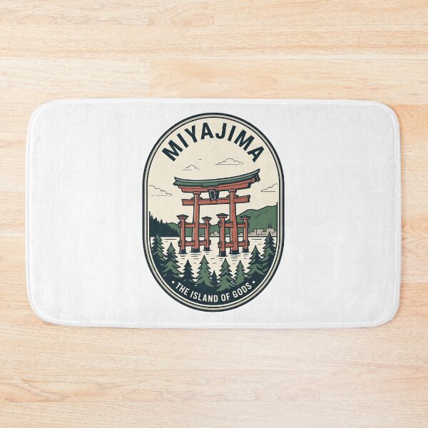 Item preview, Miyajima Japan Island of Gods Vintage Torii Gate designed and sold by k3rstman1.