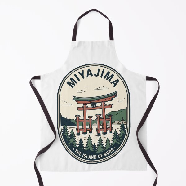 Item preview, Miyajima Japan Island of Gods Vintage Torii Gate designed and sold by k3rstman1.