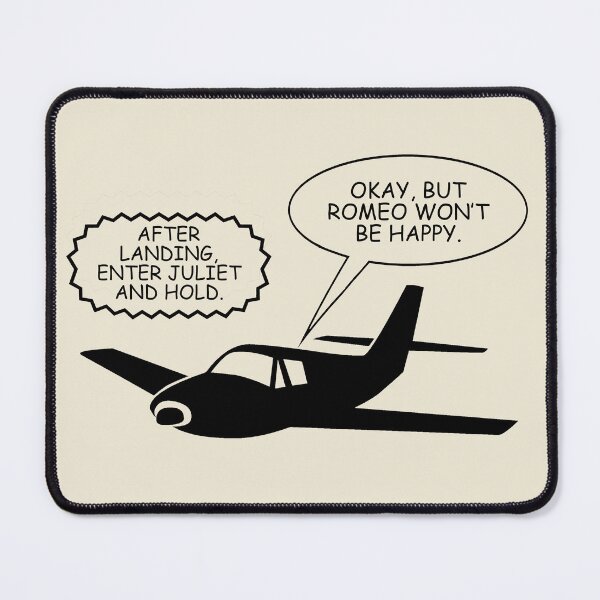 Item preview, Funny Air Traffic Control to Pilot, "After landing..." designed and sold by True Challenge.