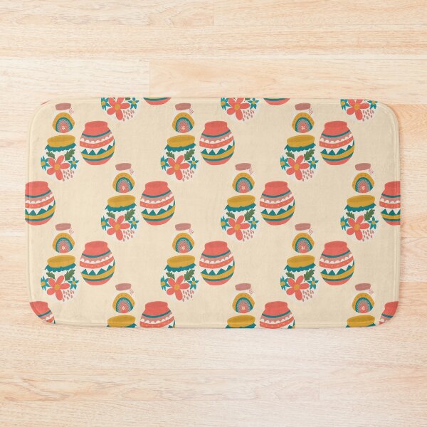 Item preview, Market pottery - Afrohemian Sunshine designed and sold by Vicci Lou Illustration .