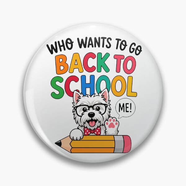 Item preview, Funny West Highland White Terrier Westie Back To School Pencil Boys Girls Kids designed and sold by FurryHavenPH.