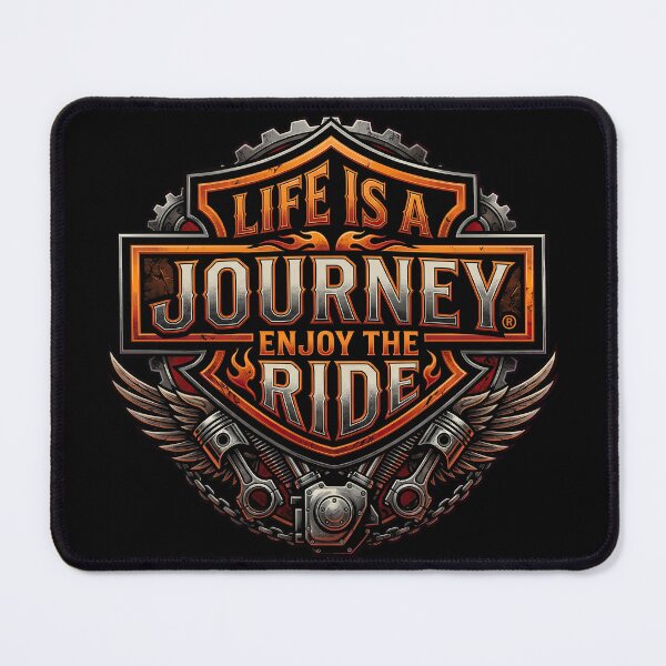 Item preview, Harley Davidson Life Is A Journey Enjoy The Ride Motorcycle Design designed and sold by enzoade.