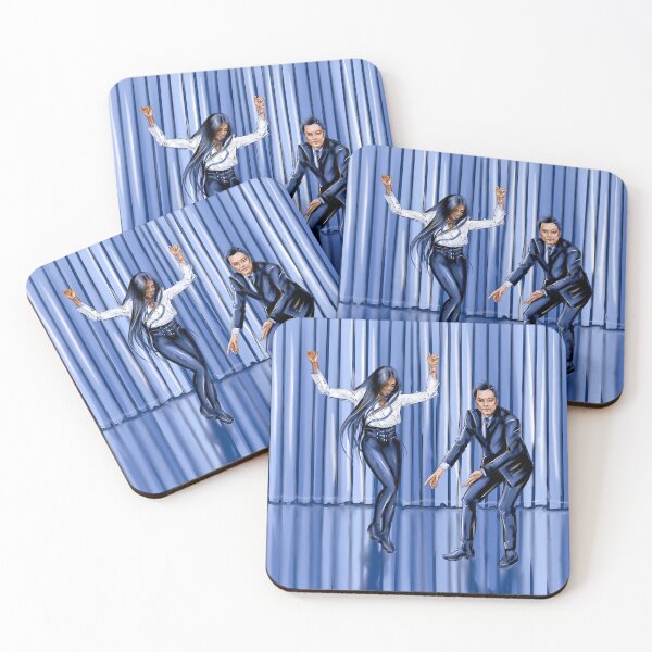 Item preview, Naomi Campbell & Jimmy Fallon designed and sold by icongallery.
