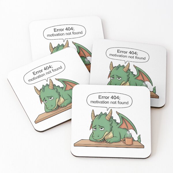 Item preview, Unmotivated Dragon - monday mood designed and sold by BohoShopHU.