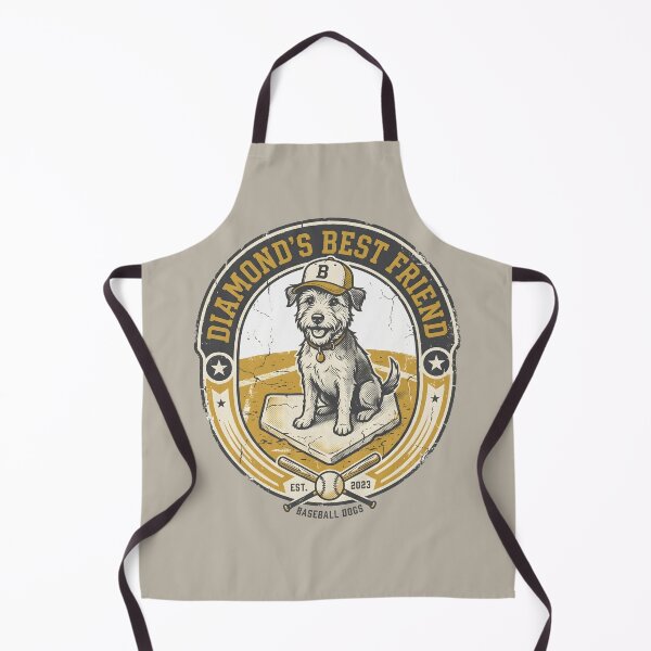 Item preview, Vintage Baseball Dog Sports Mascot designed and sold by AwesomeBeyondLimits.