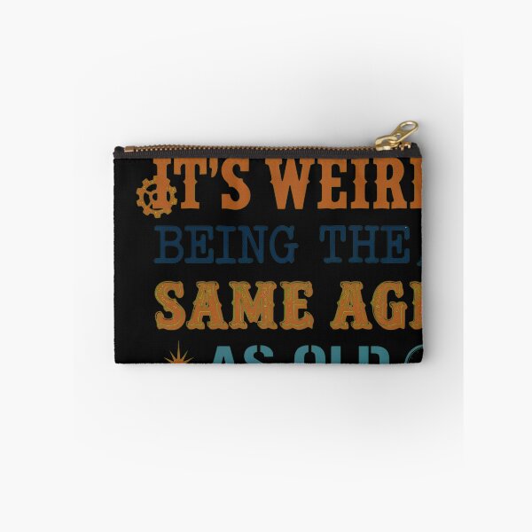 Item preview, Weird Being Same Age Funny Vintage Text designed and sold by Prof4Artist.