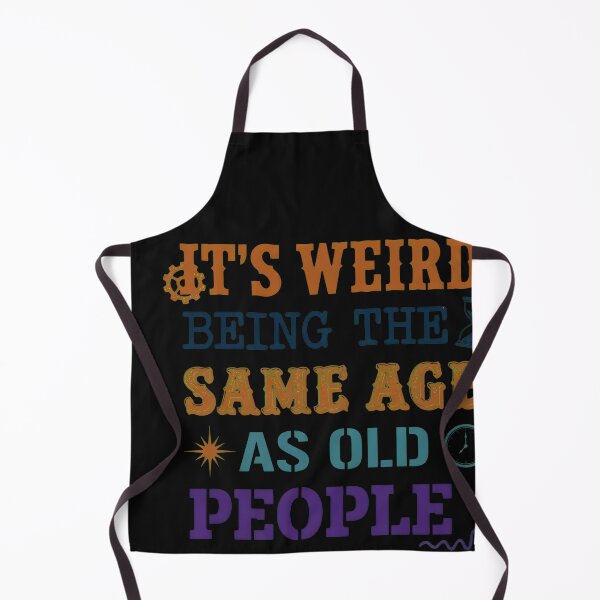 Item preview, Weird Being Same Age Funny Vintage Text designed and sold by Prof4Artist.