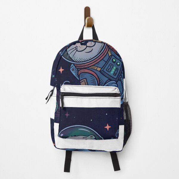 Item preview, Space Otter Astronaut Galaxy Retro Otter Space designed and sold by Shirt-Otakus.
