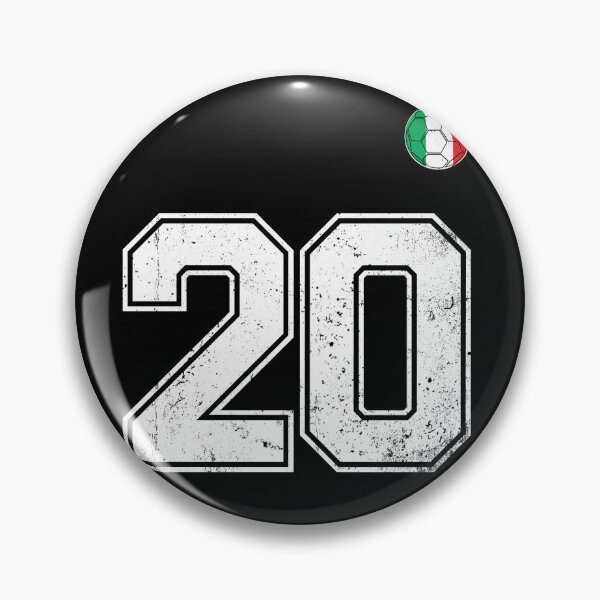 Item preview, Italy Soccer Number 20 Vintage Sports Fan designed and sold by RoyesButler.