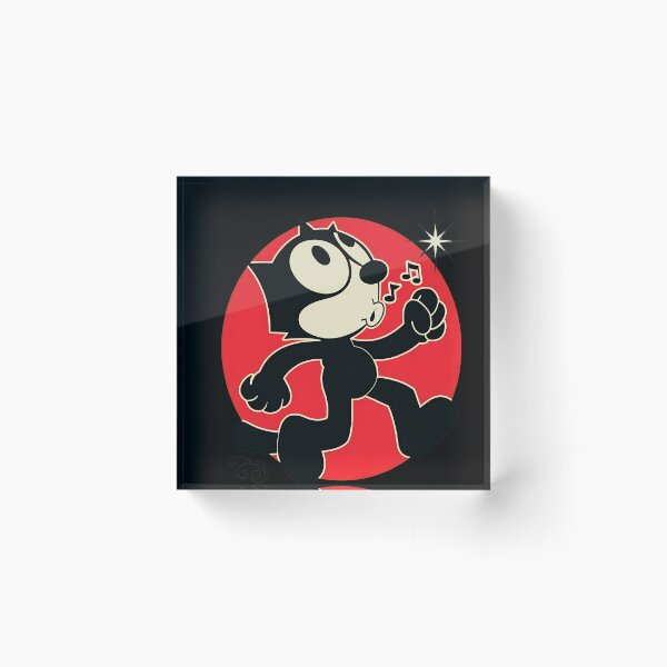 Item preview, Retro Whistling Cat Classic Character Design designed and sold by Prof4Artist.