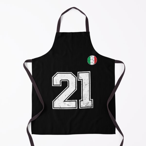 Item preview, Italy Soccer Number 21 Vintage Sports Fan designed and sold by RoyesButler.