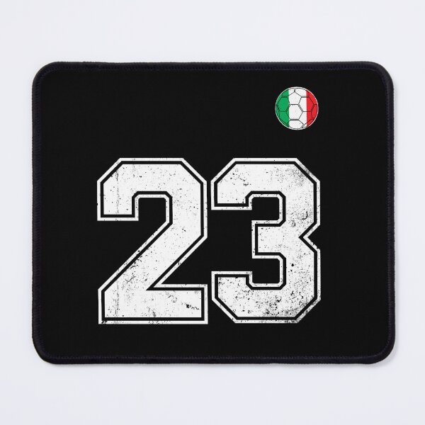 Item preview, Italy Soccer Number 23 Vintage Sports Fan designed and sold by RoyesButler.