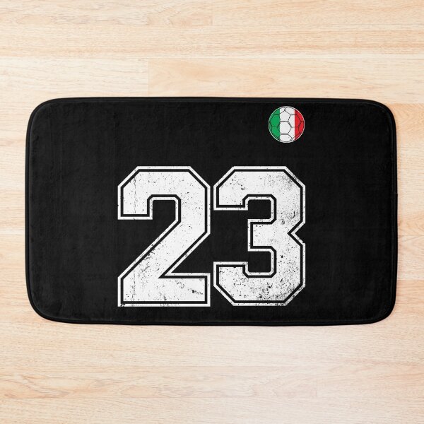 Item preview, Italy Soccer Number 23 Vintage Sports Fan designed and sold by RoyesButler.