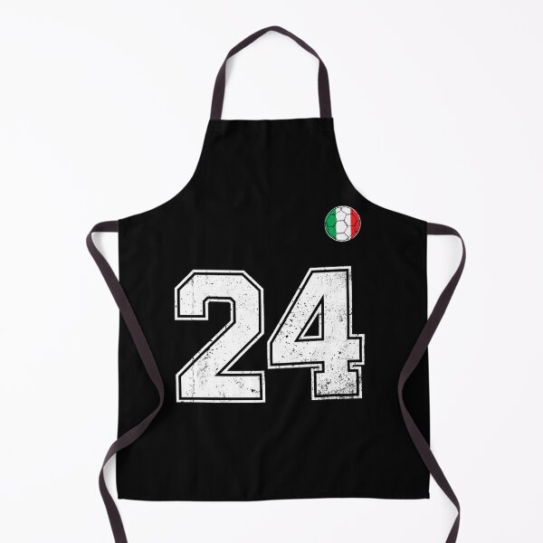 Item preview, Italy Soccer Number 24 Vintage Sports Fan designed and sold by RoyesButler.