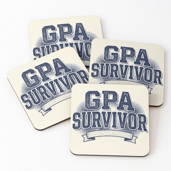Item preview, GPA Survivor Funny College Student Tee designed and sold by Amr Darwish Graphic designer.