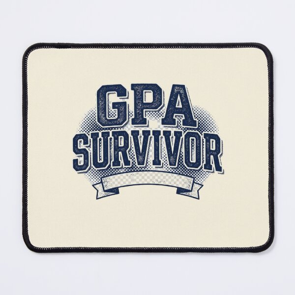 Item preview, GPA Survivor Funny College Student Tee designed and sold by Amr Darwish Graphic designer.