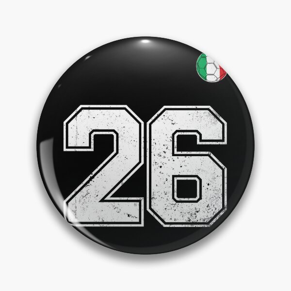 Item preview, Italy Soccer Number 26 Vintage Sports Fan designed and sold by RoyesButler.