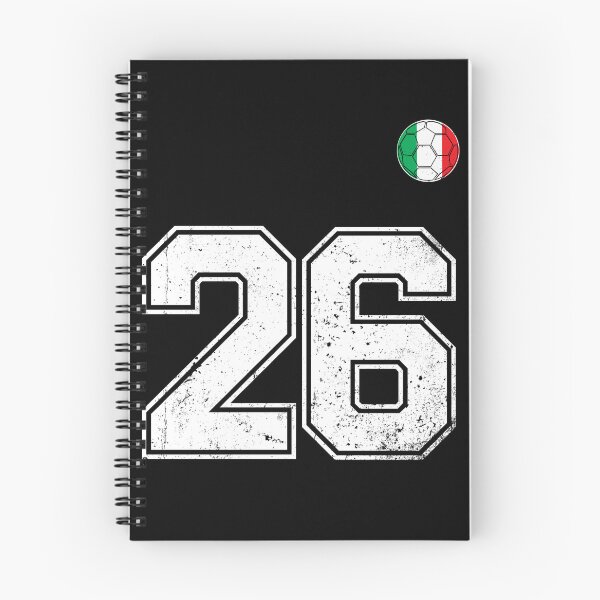 Item preview, Italy Soccer Number 26 Vintage Sports Fan designed and sold by RoyesButler.