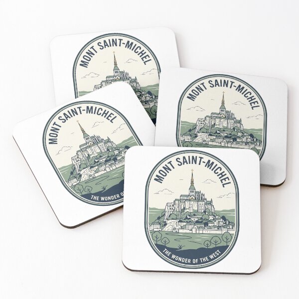 Item preview, Mont Saint-Michel Vintage French Travel Badge designed and sold by k3rstman1.