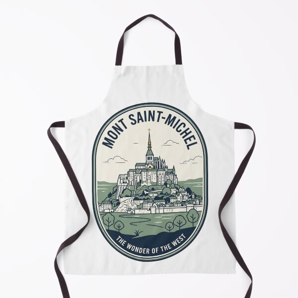 Item preview, Mont Saint-Michel Vintage French Travel Badge designed and sold by k3rstman1.
