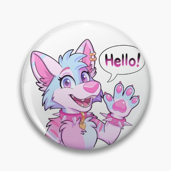 Item preview, Sparkie Hello! Sticker designed and sold by Sparkmation ..
